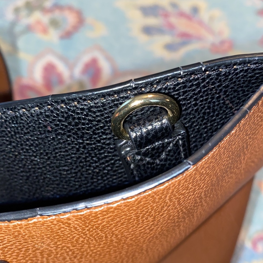 Calvin Klein Faux Leather Tote with Clutch Bag - Picture 15 of 17